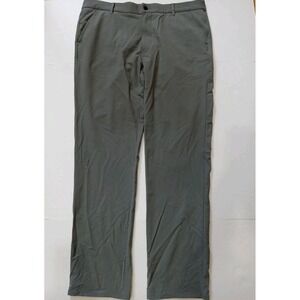Halsey Sport Pants Mens 40x34 Gray Breakwater Trouser Performance Chino